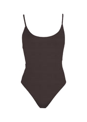 MAI Baja Bodysuit (Raisin Scrunch)