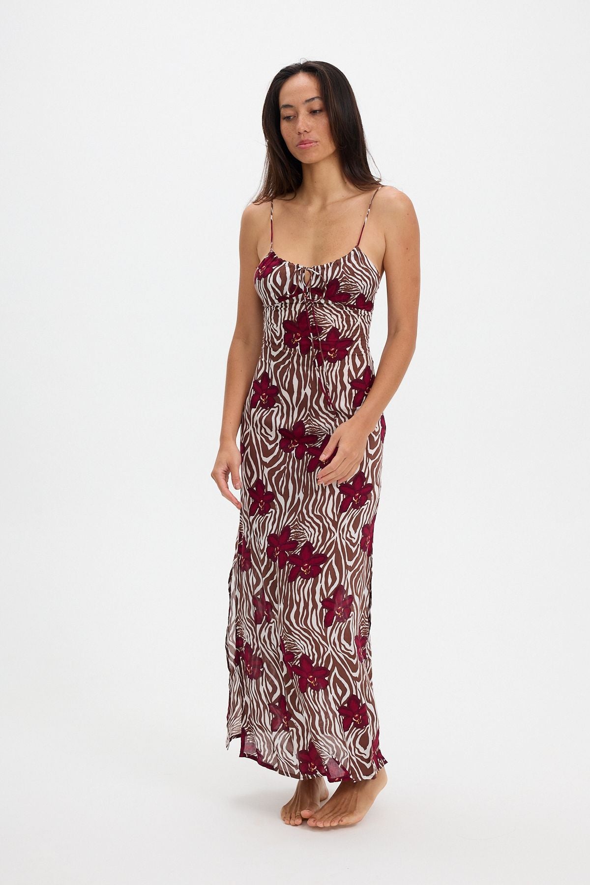 BENOA Leilani Maxi Dress - Bloom, Tropics, Diva