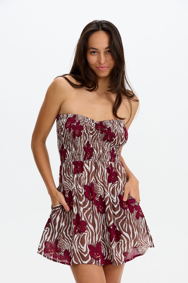 BENOA Caitie Dress - Bloom, Tropics, Diva