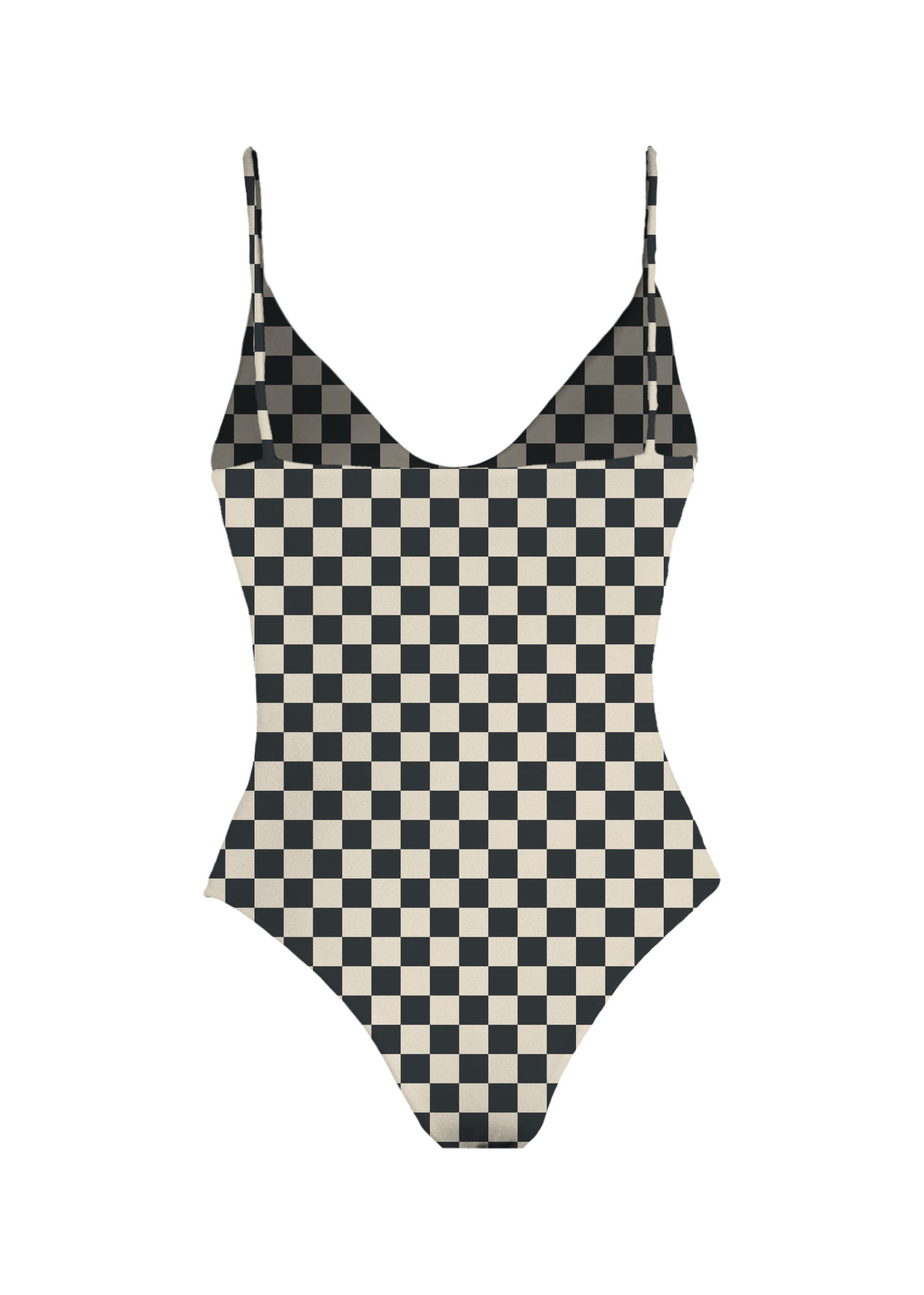 MAI Everyday Bodysuit (Twilight Petal, Retro Check, Skipper Ribbed)