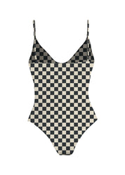 MAI Everyday Bodysuit (Twilight Petal, Retro Check, Skipper Ribbed)