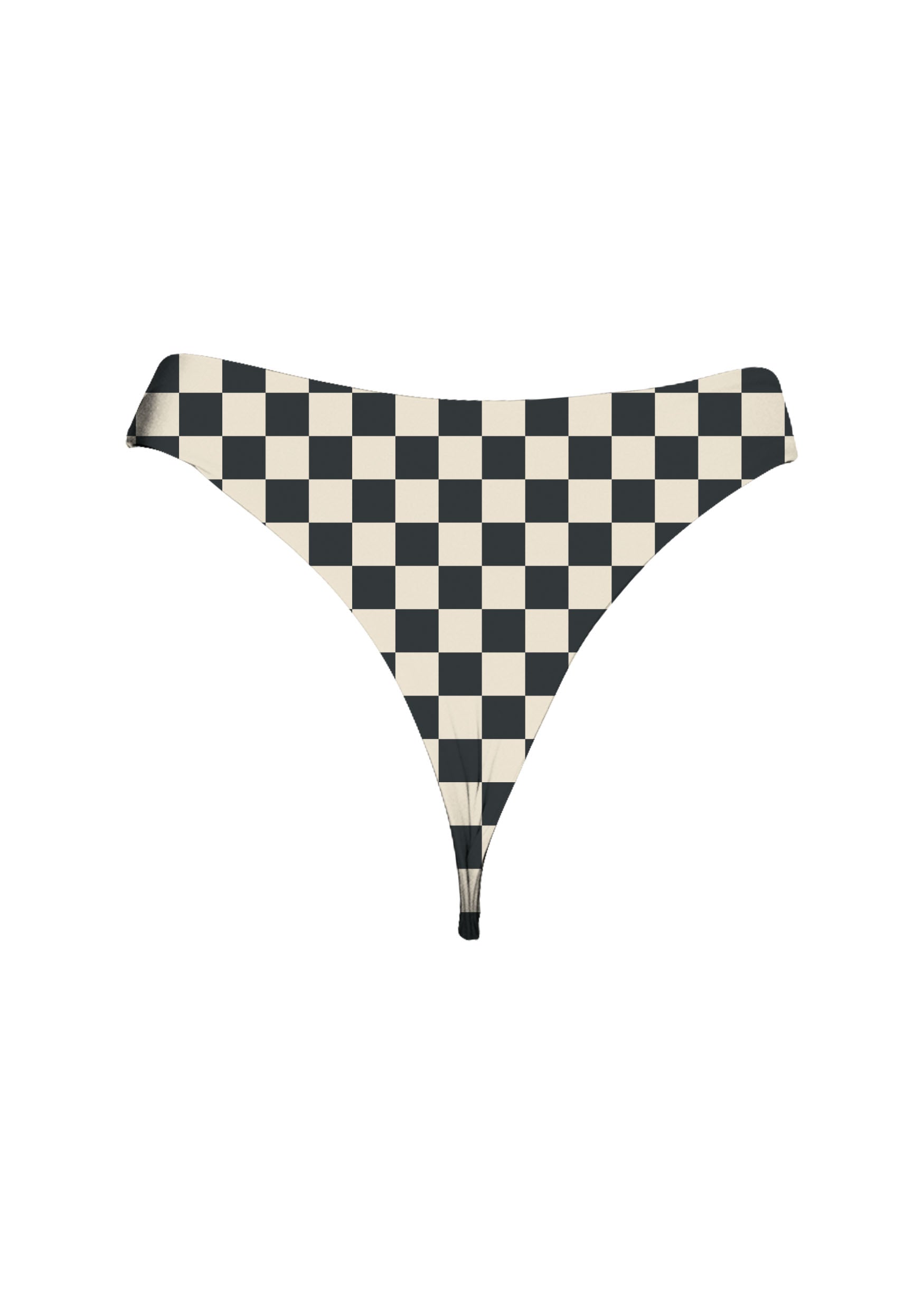 MAI High Hip Bottom (Skipper Ribbed, Twilight Petal, Retro Check)