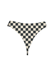 MAI High Hip Bottom (Skipper Ribbed, Twilight Petal, Retro Check)