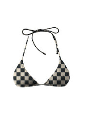 MAI Tie Top (Twilight Petal, Retro Check, Skipper Ribbed)