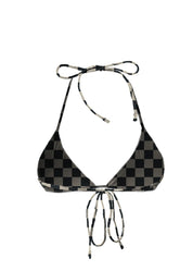 MAI Tie Top (Twilight Petal, Retro Check, Skipper Ribbed)