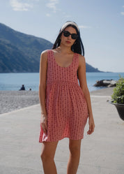 MAI Romi Dress - (Fleuri Terre)