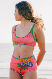 SEEA Maggie Bikini Swim Bralette Top (Calypso, Jaissa)