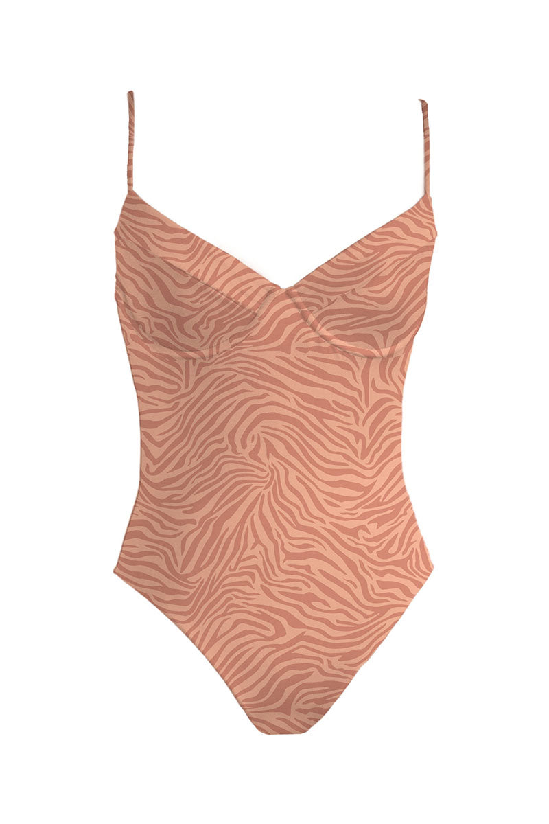 MAI Costa Bodysuit (Feline, Sahara Dawn)