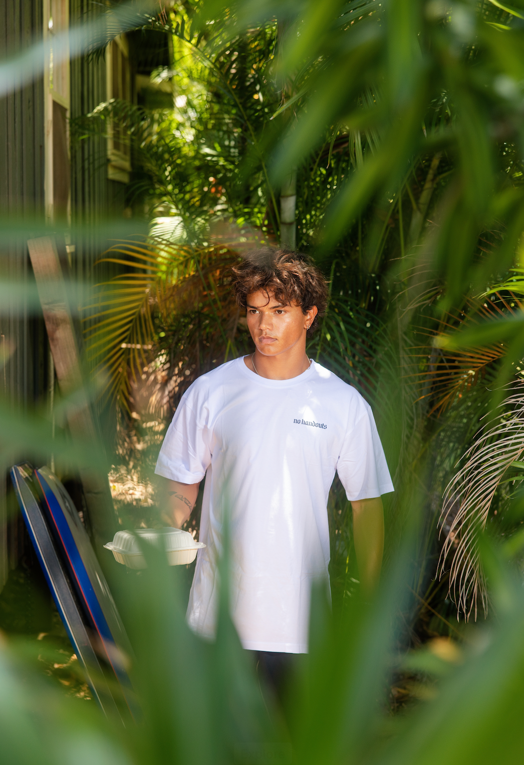 No Handouts Adult SS Tee