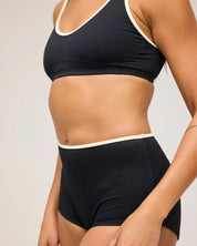 SEEA Flor Bikini Bottom (Black)