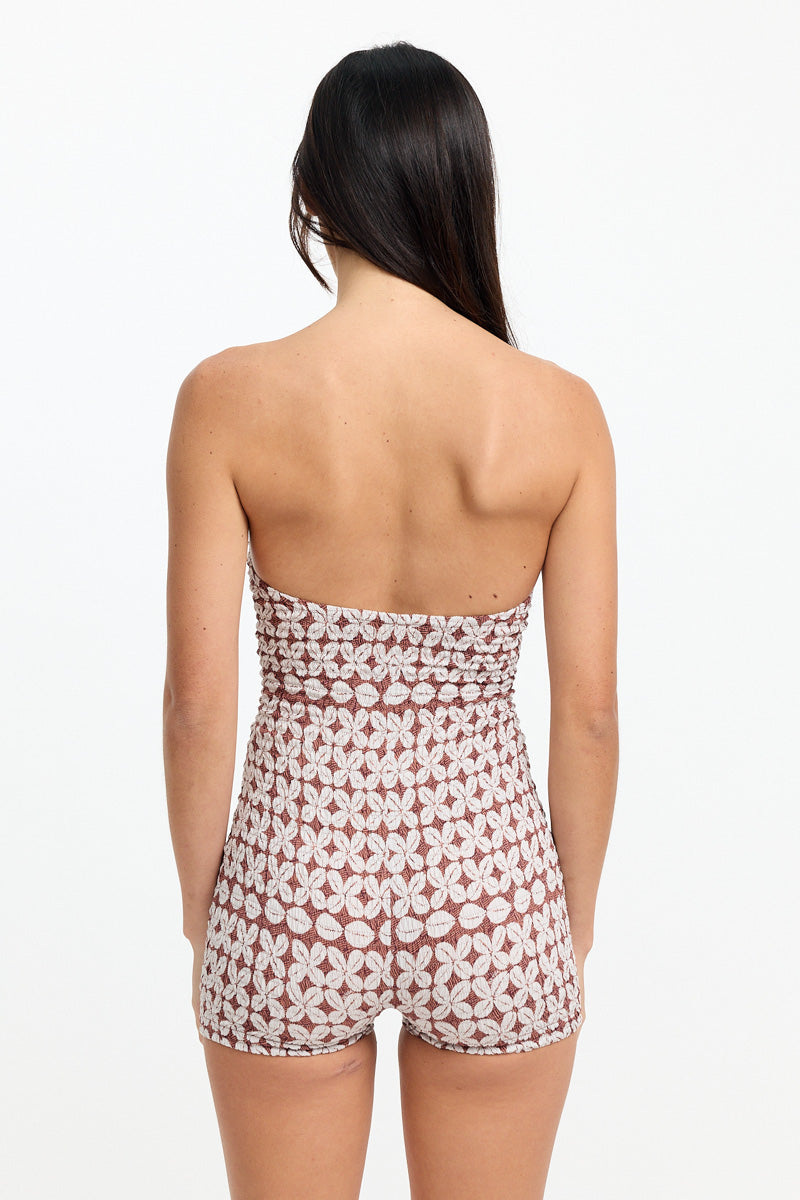 BENOA Serena Romper (Spring, Goldie, Velzy, Cowrie Basket)