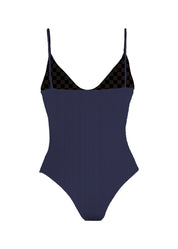 MAI Everyday Bodysuit (Twilight Petal, Retro Check, Skipper Ribbed)