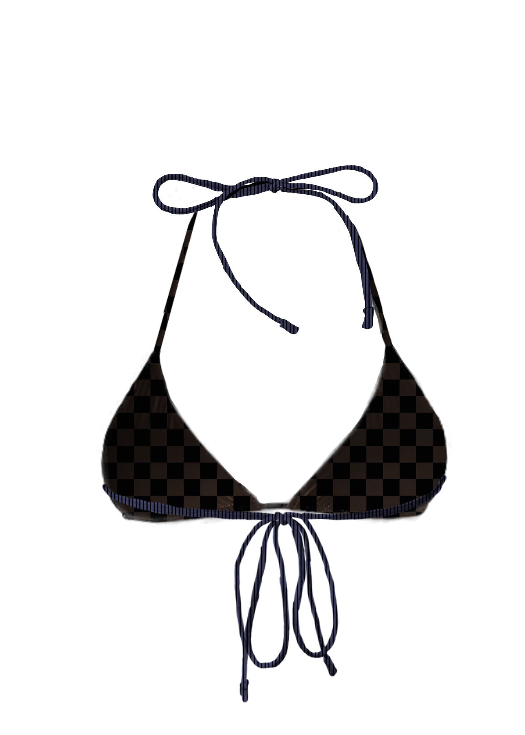 MAI Tie Top (Twilight Petal, Retro Check, Skipper Ribbed)