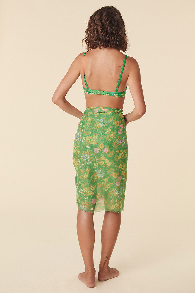 Flora Travel Scarf - Citrus Crush