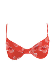 MAI Costa Top (Strawberry Hibiscus, Jade Panther)
