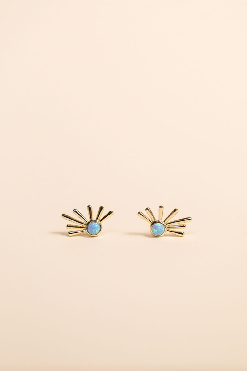 JAX KELLY Sun Ray - Fire Opal - Earring