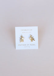 JAX KELLY Sun Ray - Mother of Pearl Earring