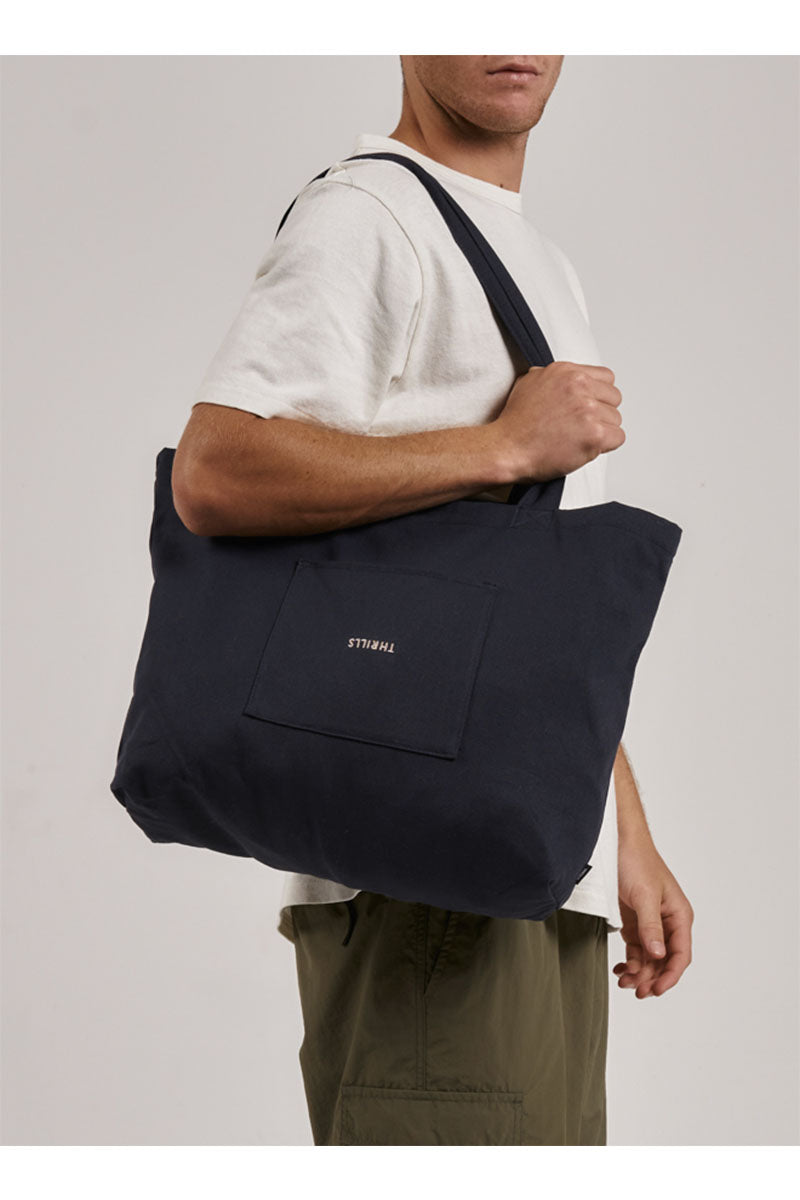 Minimal Thrills Tote - Station Navy