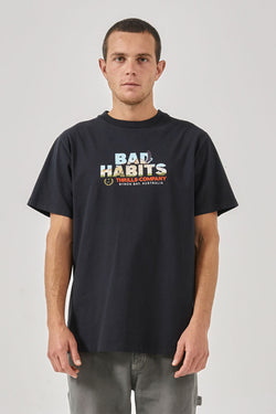Royal Habits Merch Fit Tee - Black
