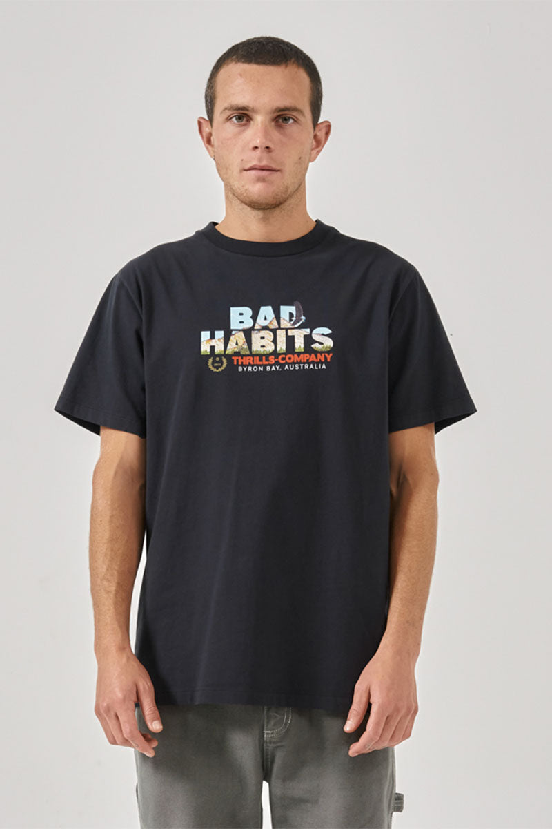 Royal Habits Merch Fit Tee - Black
