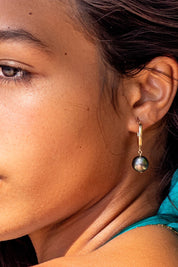 Tahitian Huggy Hoops - 18mm