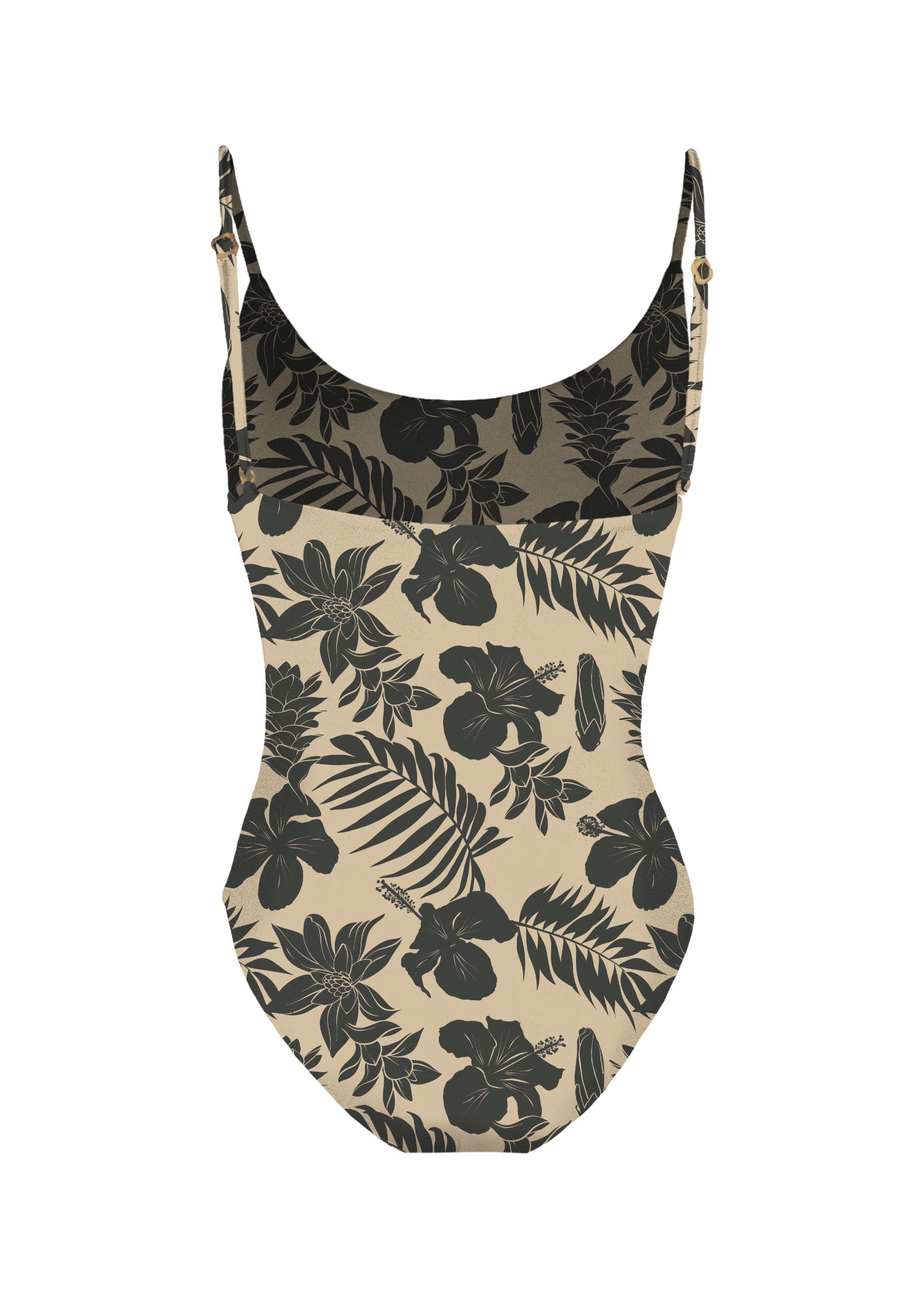 Mai Baja Bodysuit (Tan Oasis)