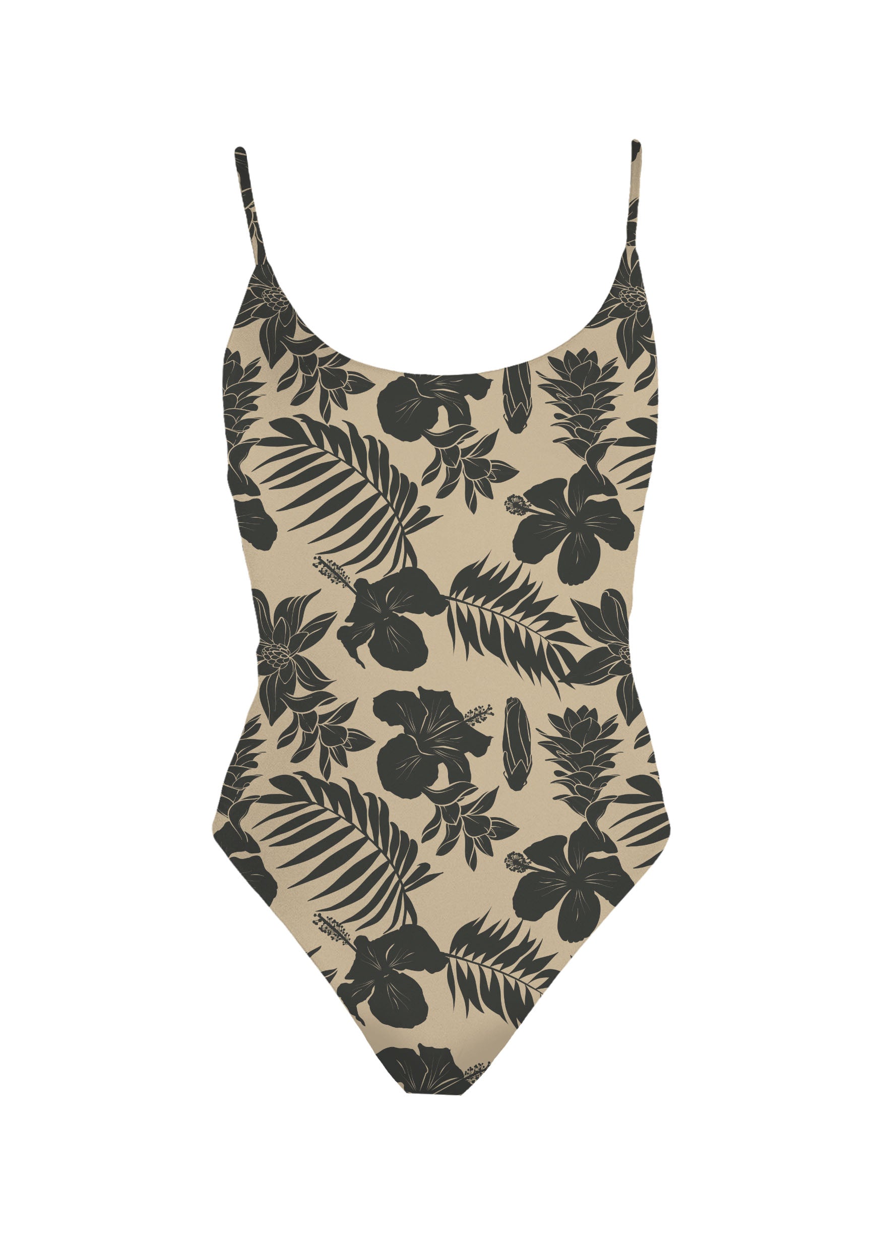 Mai Baja Bodysuit (Tan Oasis)