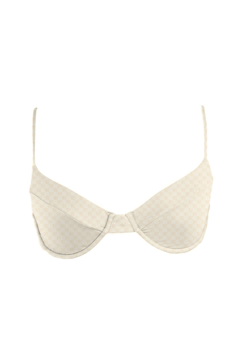 MAI Costa Top - Bluestone, Pink Sundays, Vanilla