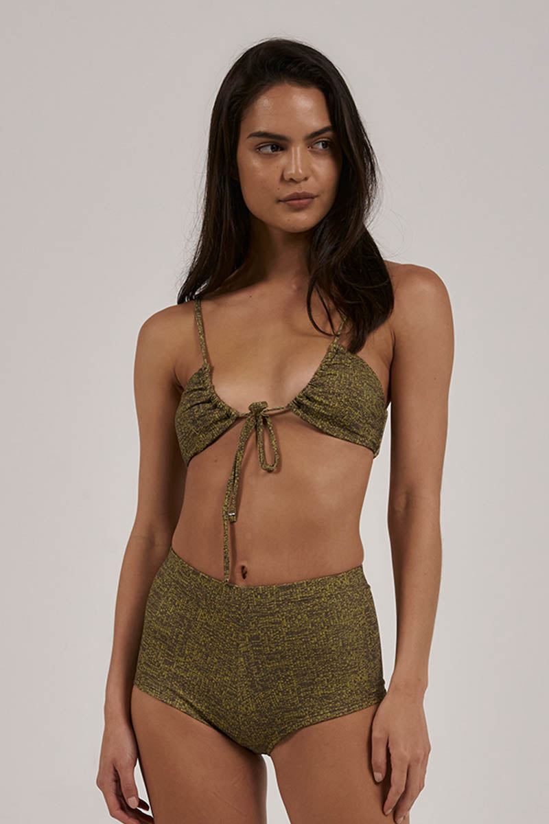 Feedback Gathered Bikini Top