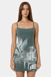 THRILLS Infinite Dopamine Mini Dress (Sea Pine)