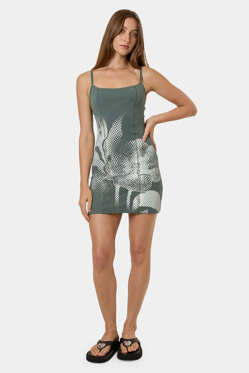 THRILLS Infinite Dopamine Mini Dress (Sea Pine)