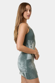 THRILLS Infinite Dopamine Mini Dress (Sea Pine)