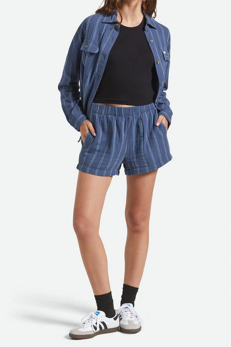 BRIXTON Wandering Short (Berring Sea, Port)