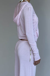 Frankies Bikinis Ela knit pant (Strawberries & Cream)