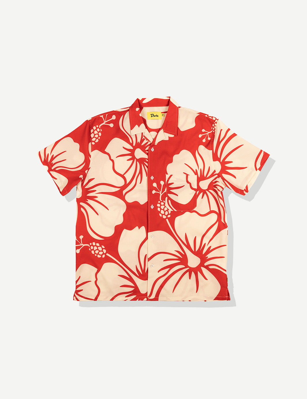 DUVIN Paradise Buttonup (Black, Red)