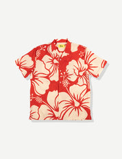DUVIN Paradise Buttonup (Black, Red)