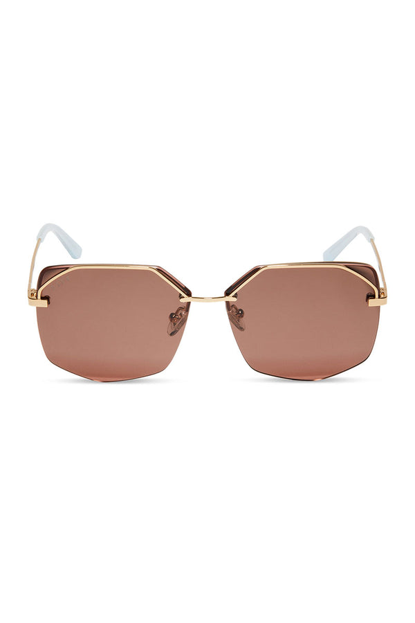 Bree - Shiny Gold/Brown polarized