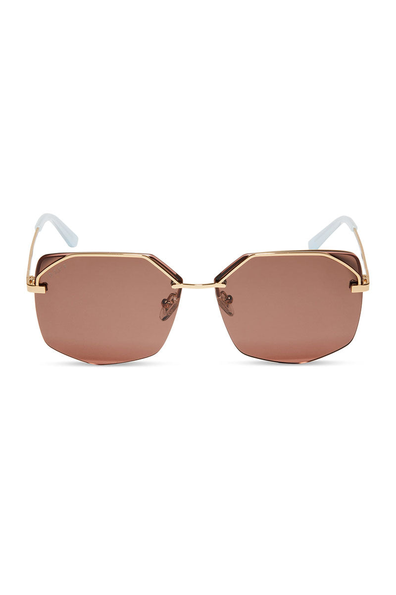 Bree - Shiny Gold/Brown polarized