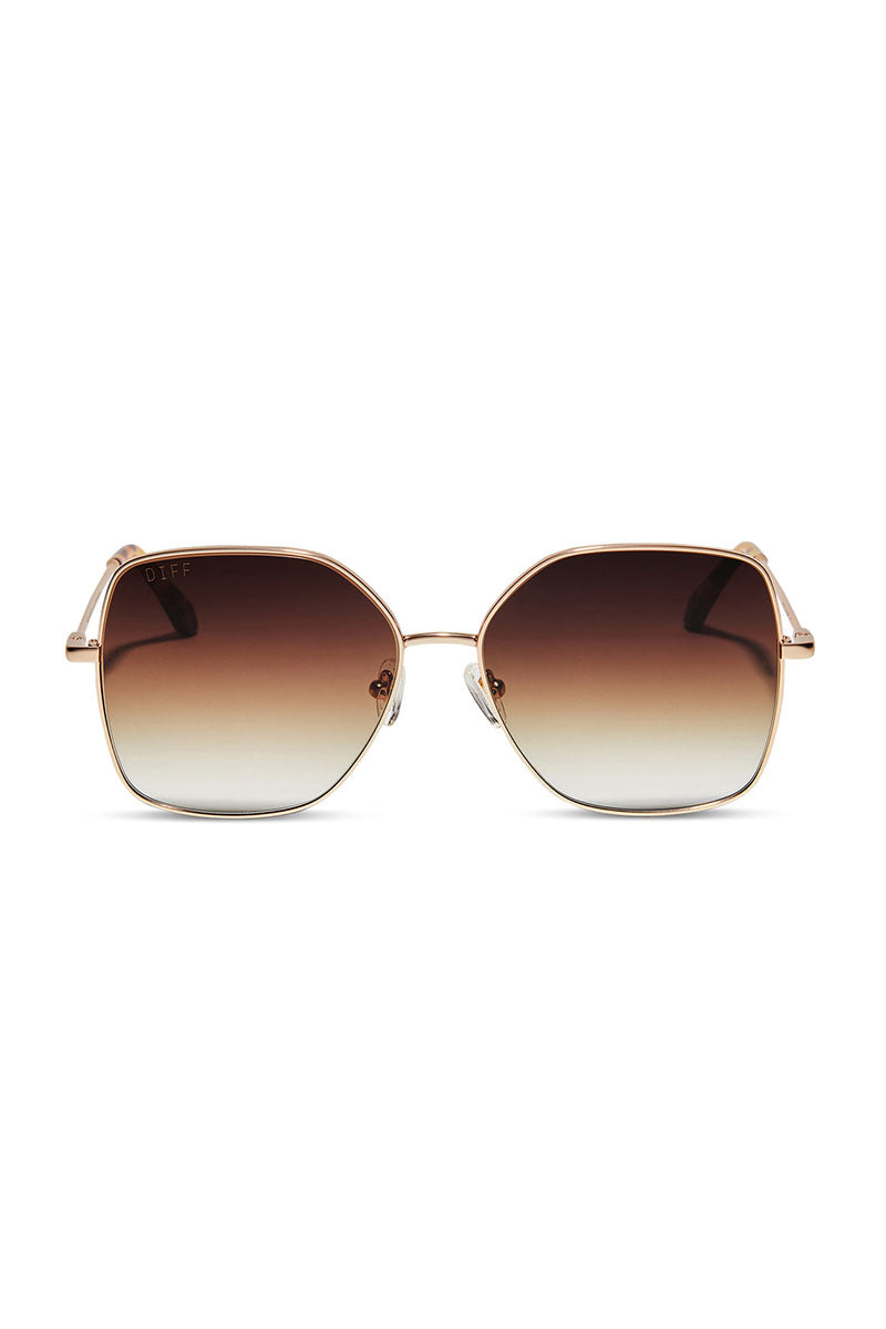 Iris Matte Gold Brown Gradient
