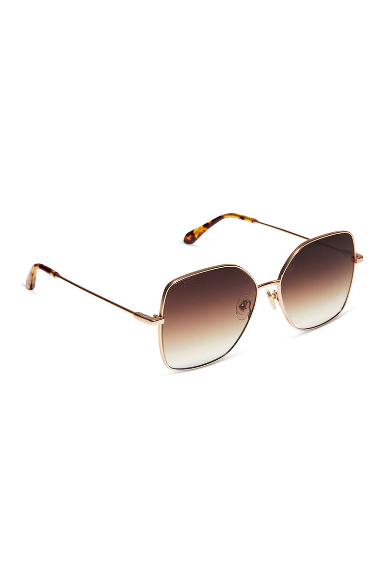 Iris Matte Gold Brown Gradient