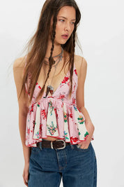 Free People Tillie Top - Pink