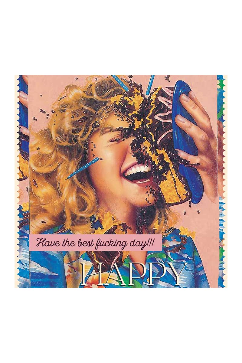 Face Cake Card