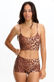 BENOA Low Rise Short (Choco Zebra, Leopard)