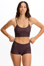 BENOA Low Rise Short (Choco Zebra, Leopard)