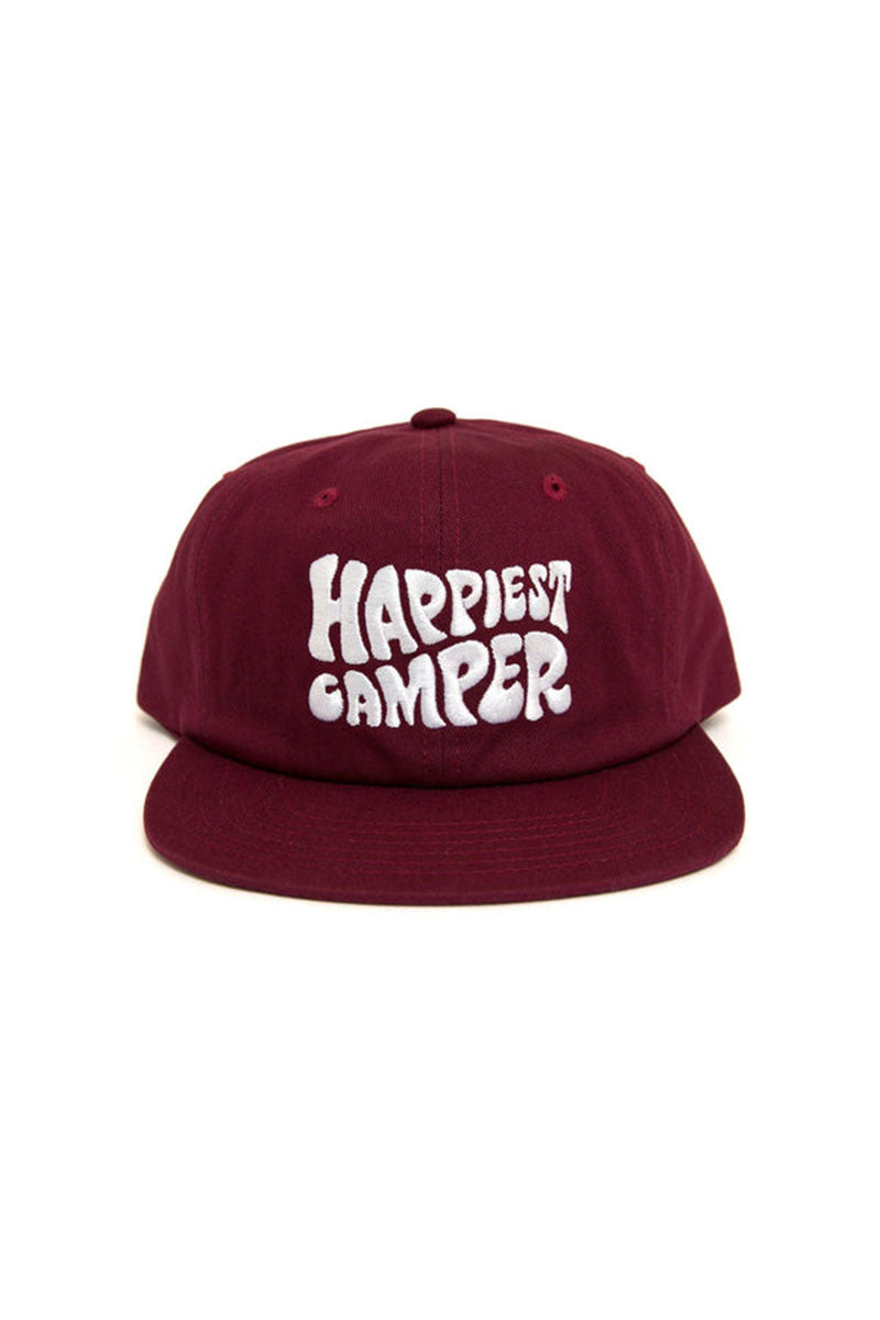 Happiest Camper Hat | Maroon