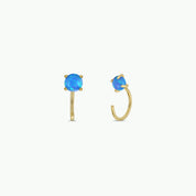 JAX KELLY Huggies - Fire Opal Earring