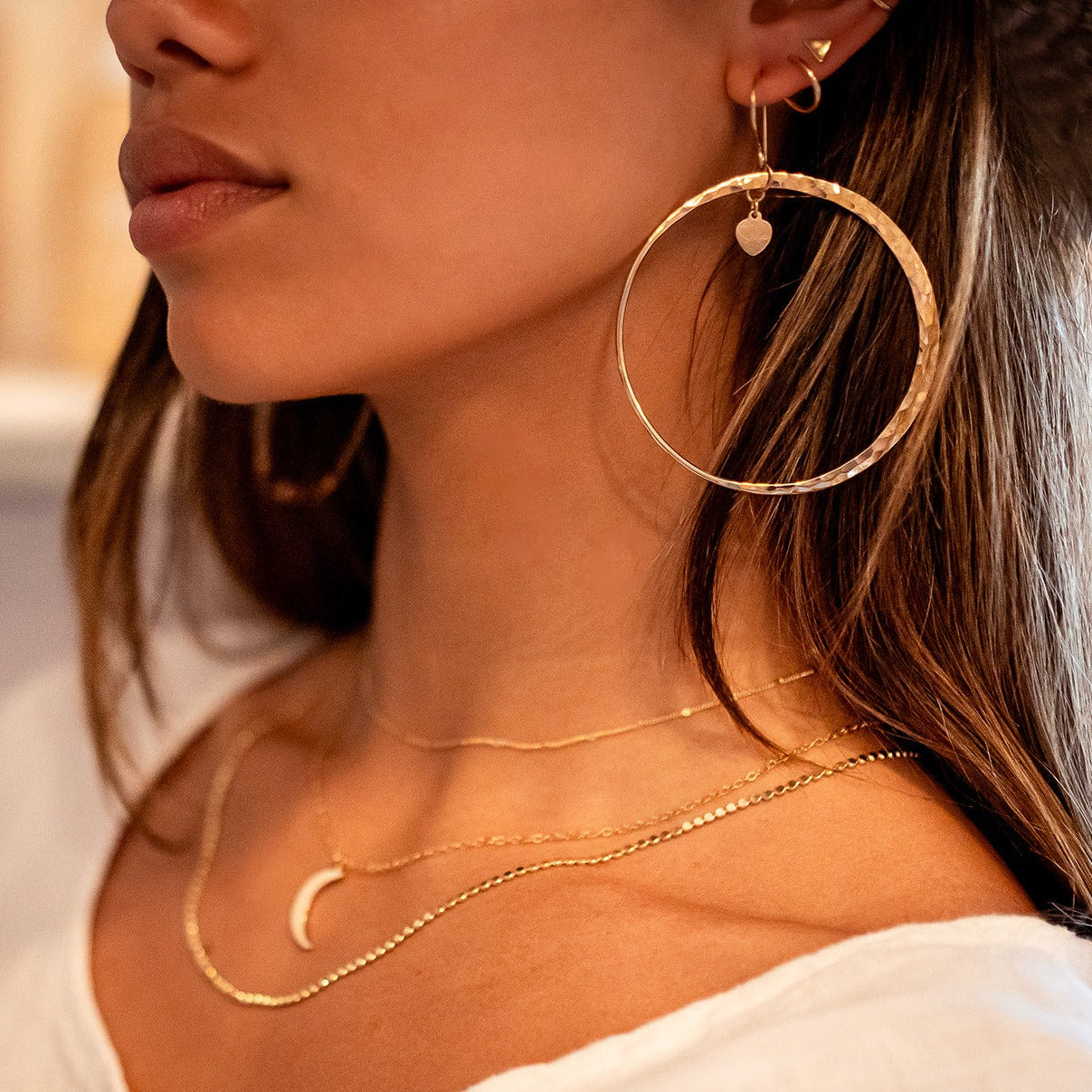MAI LOVE Luna Hoops - Med