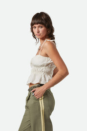 Brixton Eden Smocked Top