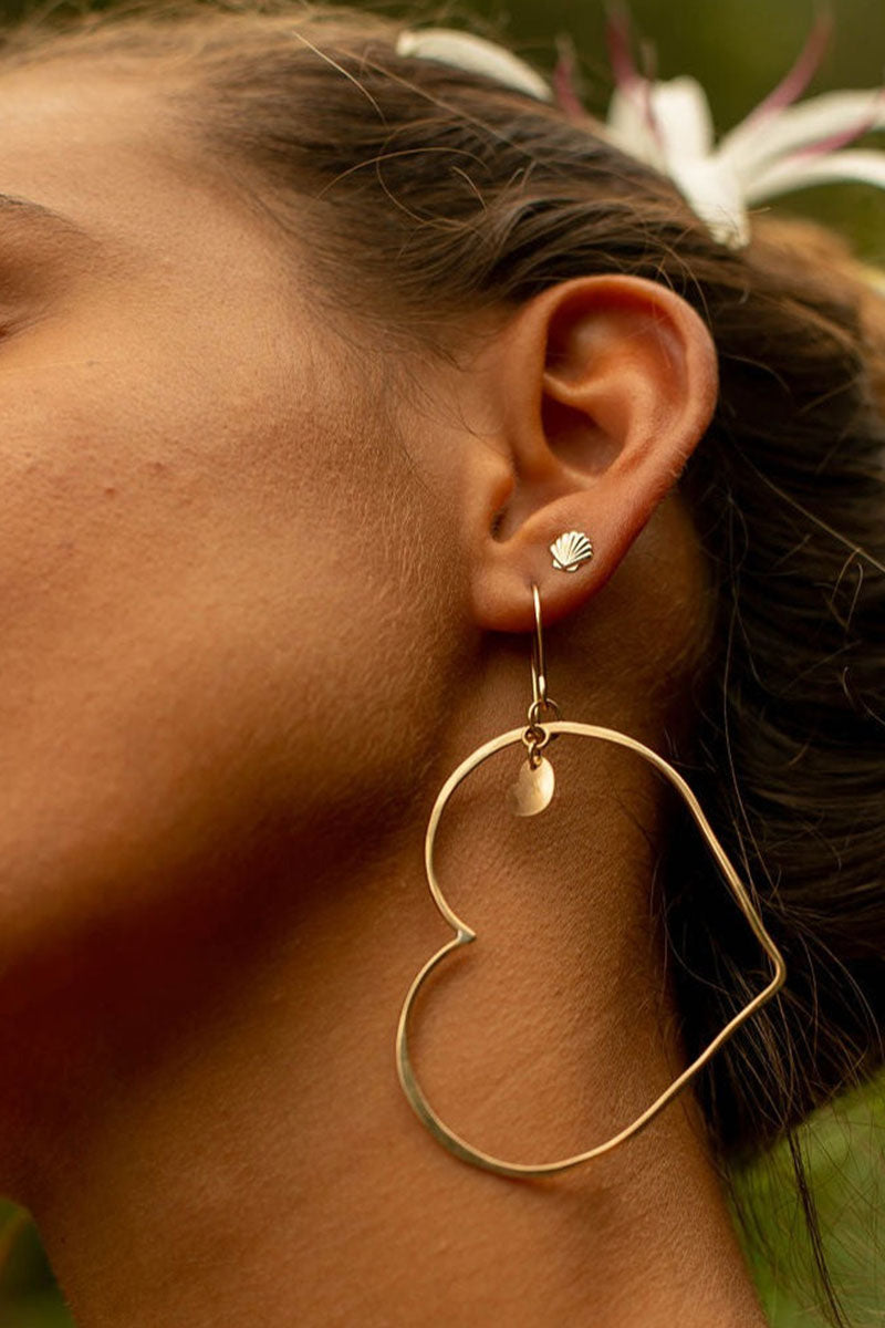 MAI LOVE Heart Hoops - LG