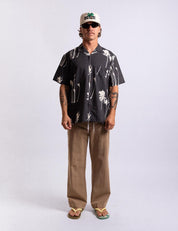 DUVIN Hurricane Palm Buttonup
